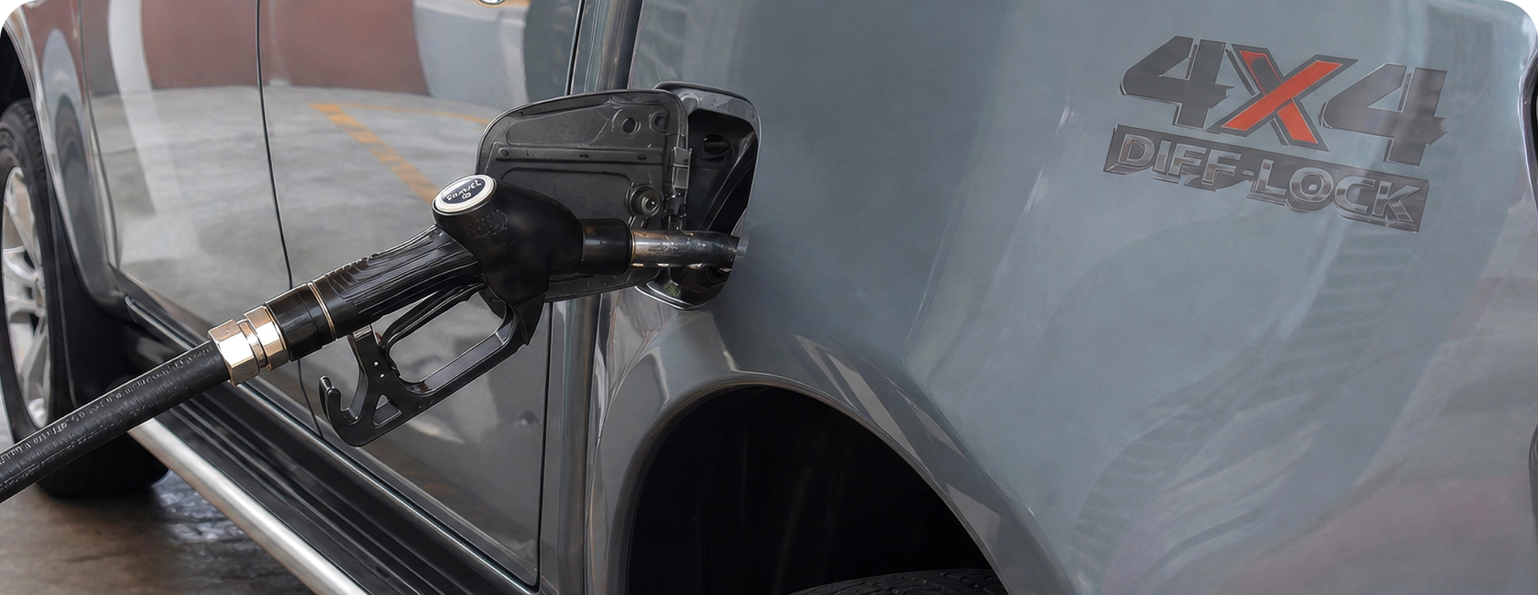 ¿Cuánto combustible consume una pick up diésel?